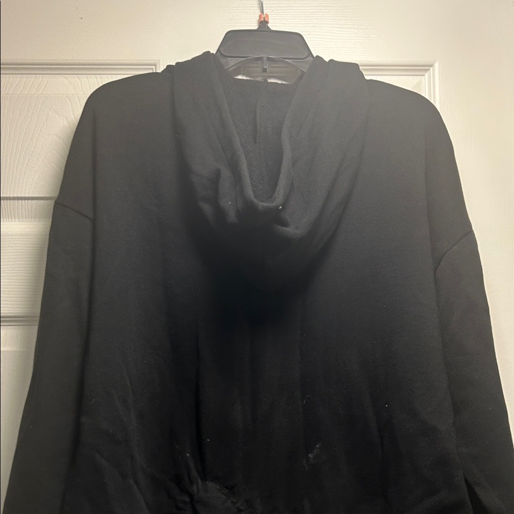 PINK Victoria's Secret Black Hoodie and Pants Set - Picture 2 of 6